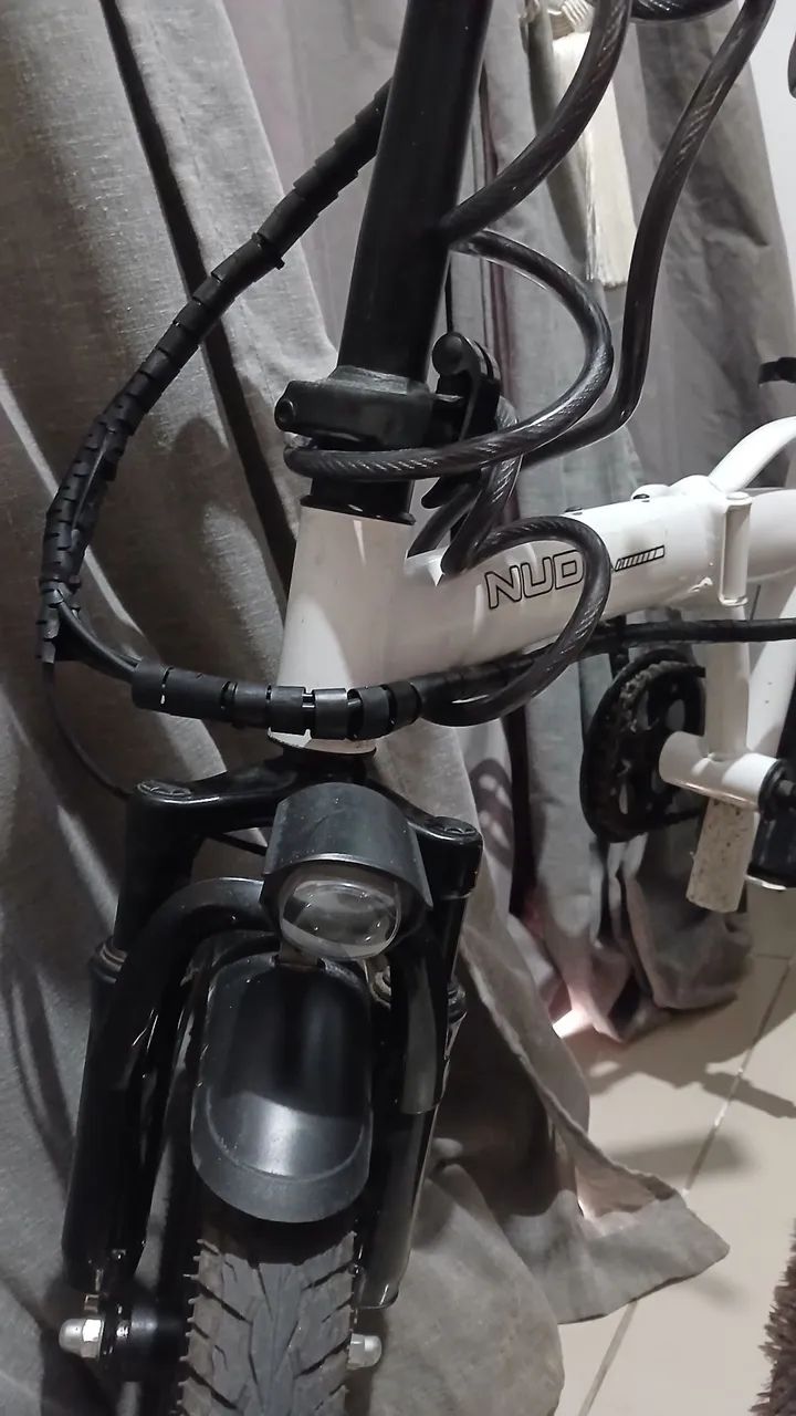 Bicicleta elétrica roda 2 km  - Foto 3