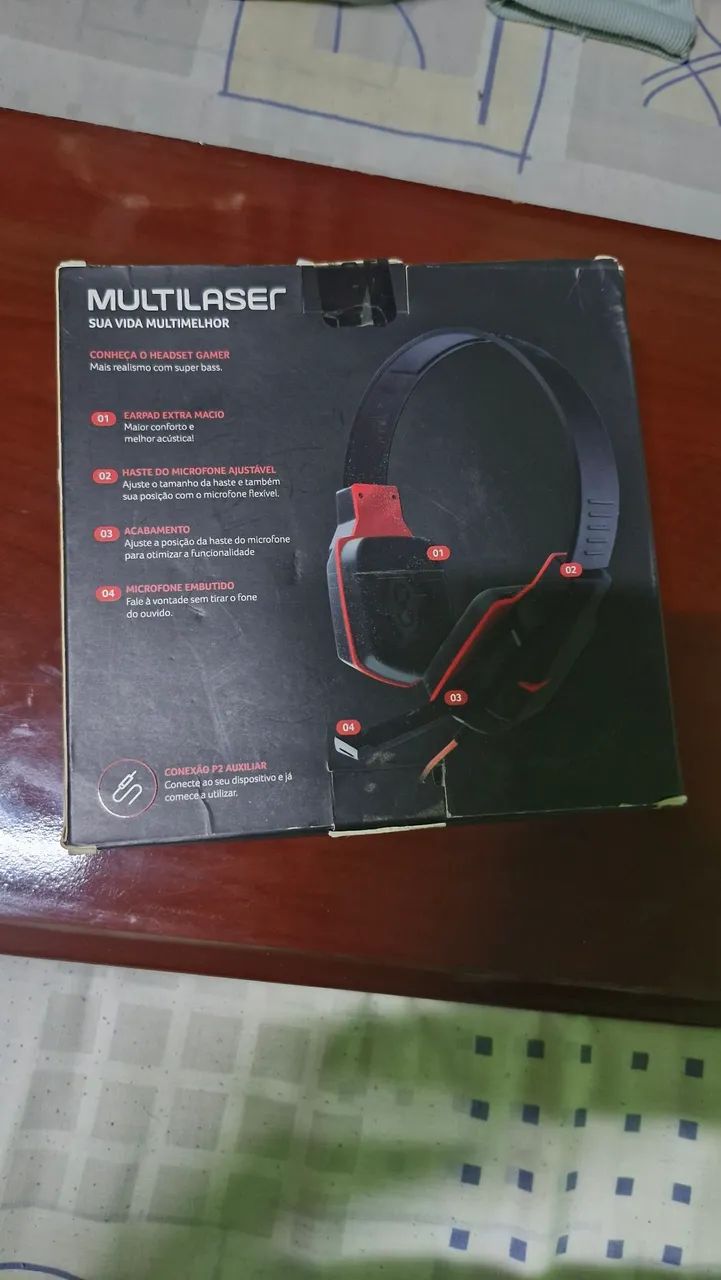 Headset Gamer Multilaser Pc e Notebook Retratil - Foto 2