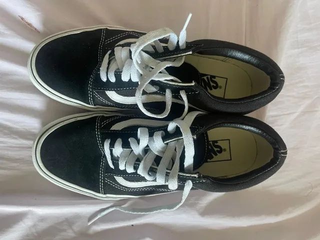 tênis vans old skool preto 38 - Foto 2