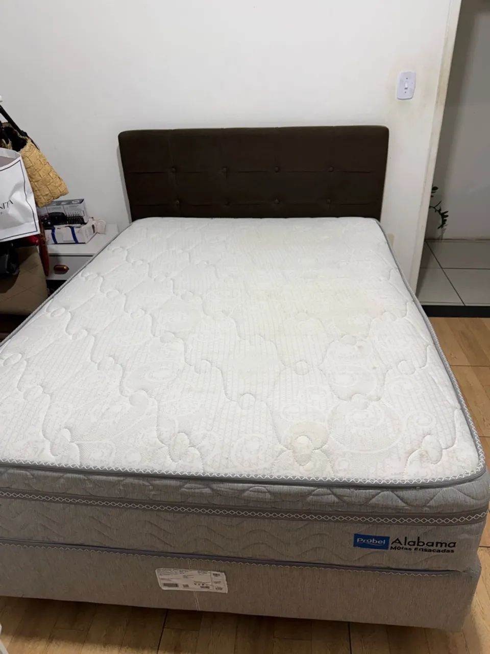 Cama completa com pillow molas ensacadas D45 - Foto 4