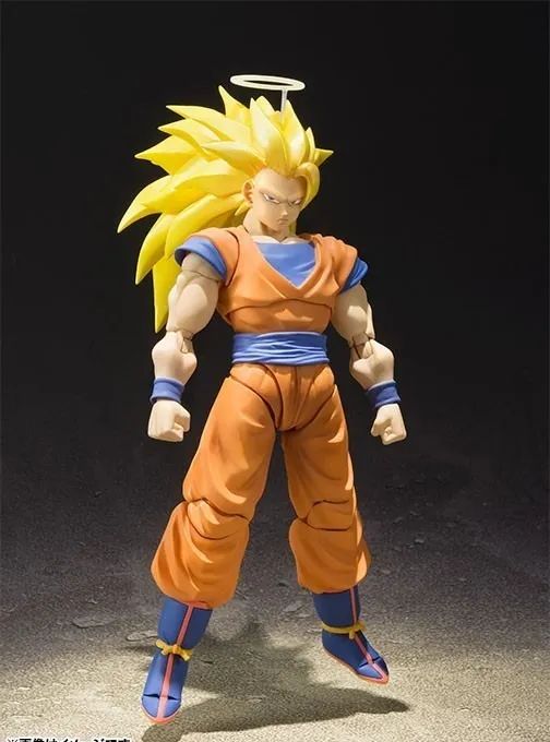 Figura de ação S.H.Figuarts Super Saiyan 3 Son Goku - Foto 6