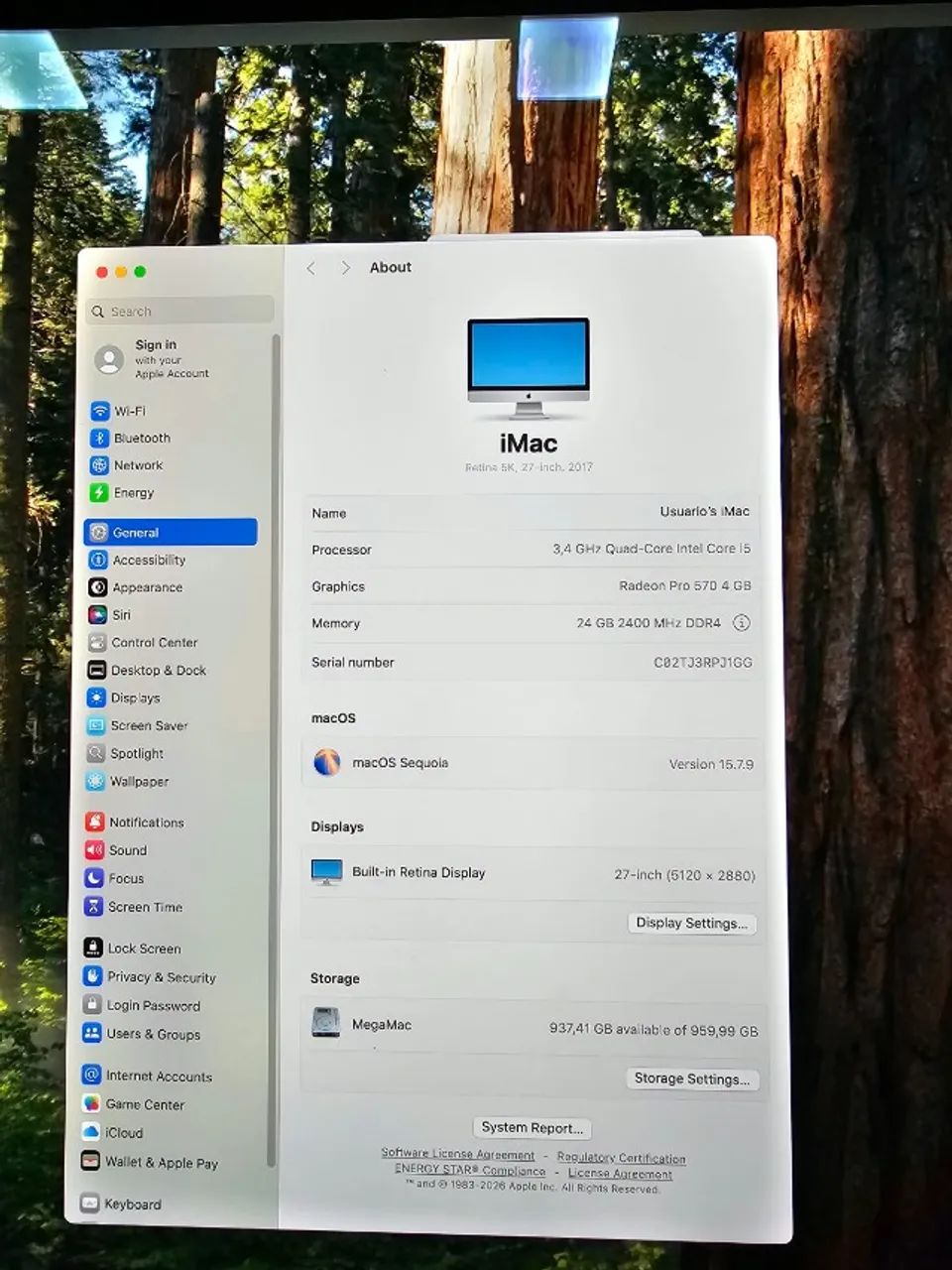 ? iMac Retina 5K 27" (2017) - Impecável, com caixa e manuais - Foto 3