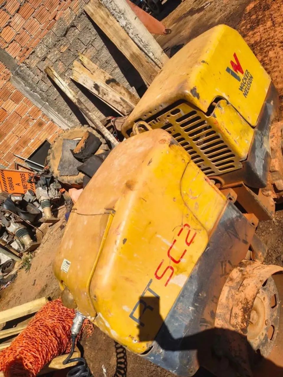 MINI ROLO COMPACTADOR TRINCHEIRA - WACKER NEUSON  - Foto 5