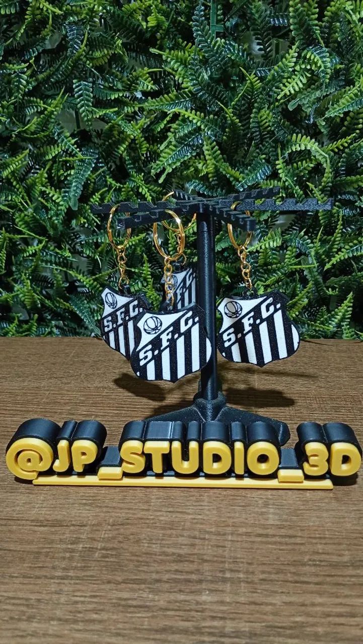 Kit 4 chaveiros do Santos FC - Foto 5