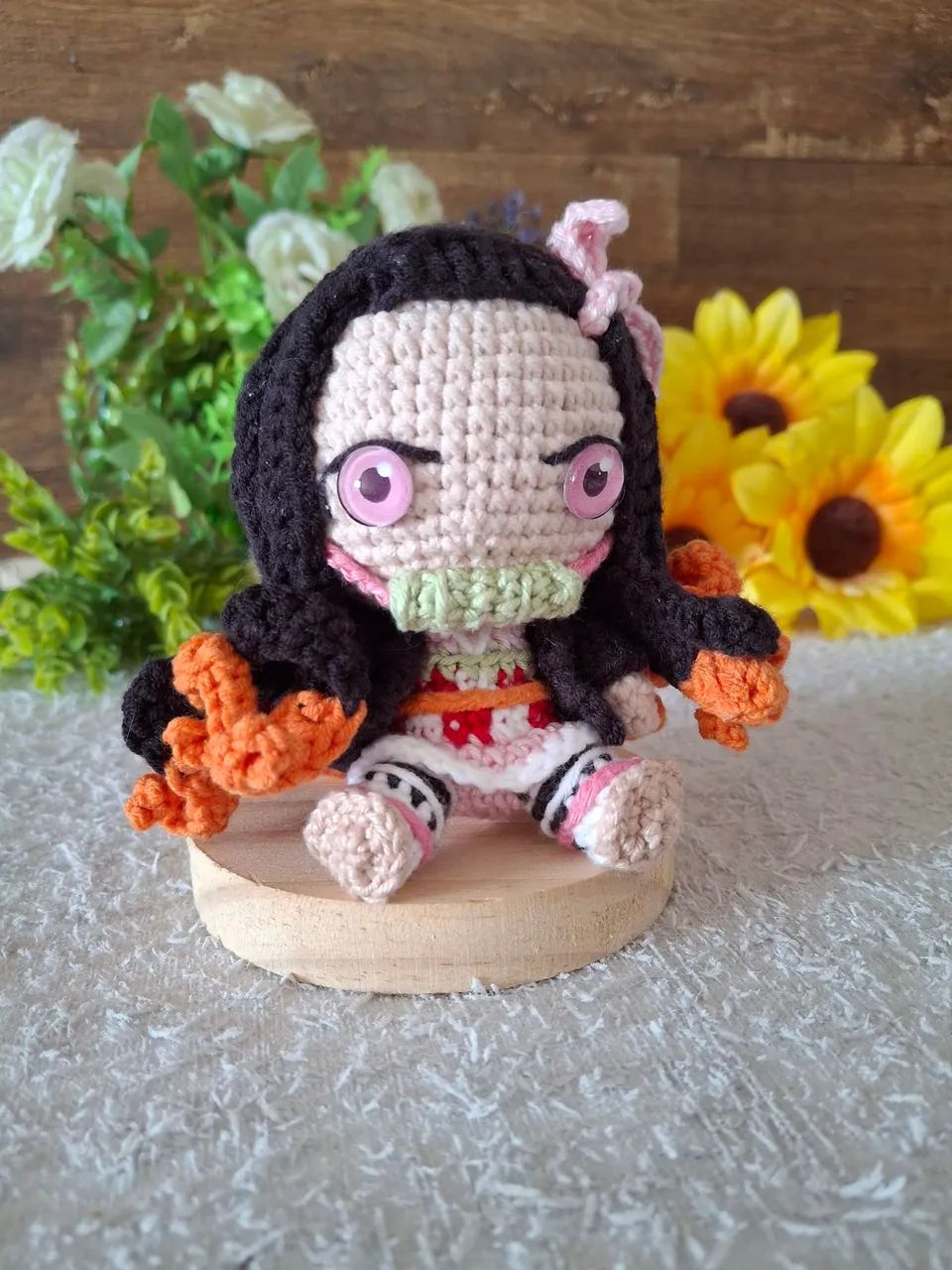 Nezuko Kamado chibi - Amigurumi Demon Slayer 
