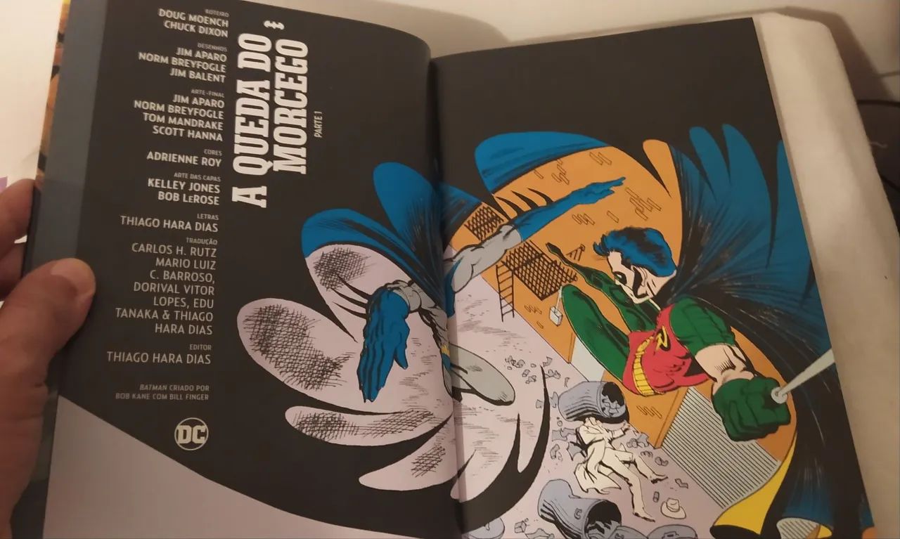 A Lenda do Batman - A Queda do Morcego - EAGLEMOS - DC Comics. - Foto 4