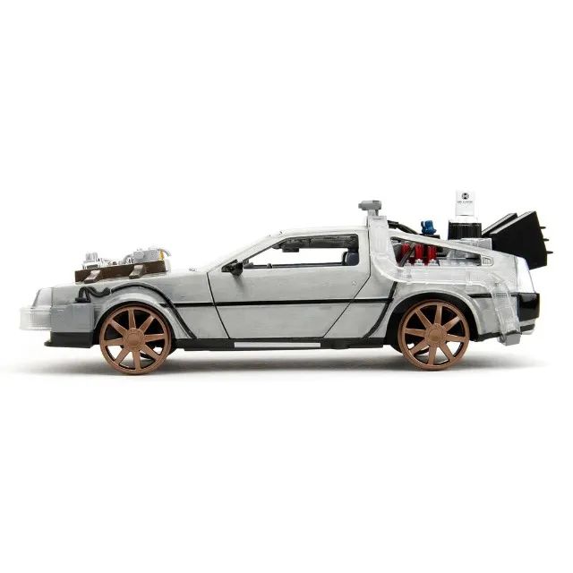 MINIATURA DE CARRO JADA BACK TO THE FUTURE PART III - TIME MACHINE (TRAIN SCENE) - ESCALA  - Foto 2