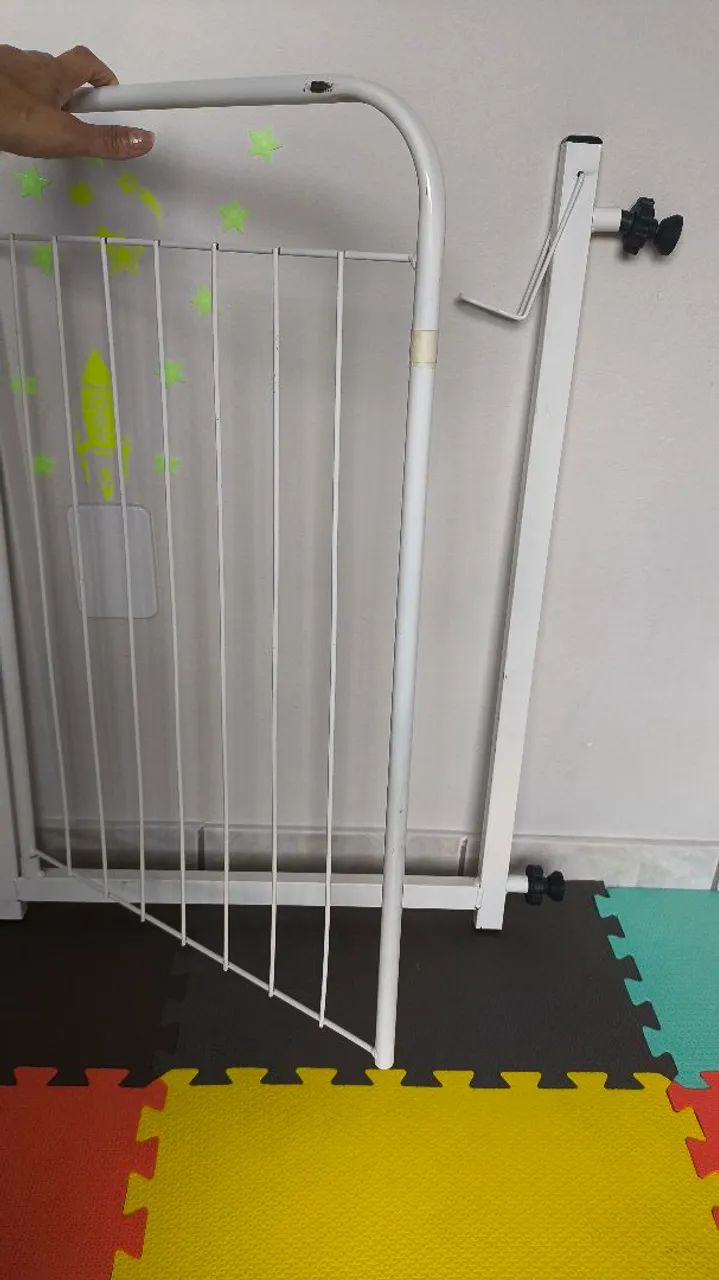 Grade de proteção para crianças e pet  - Foto 4