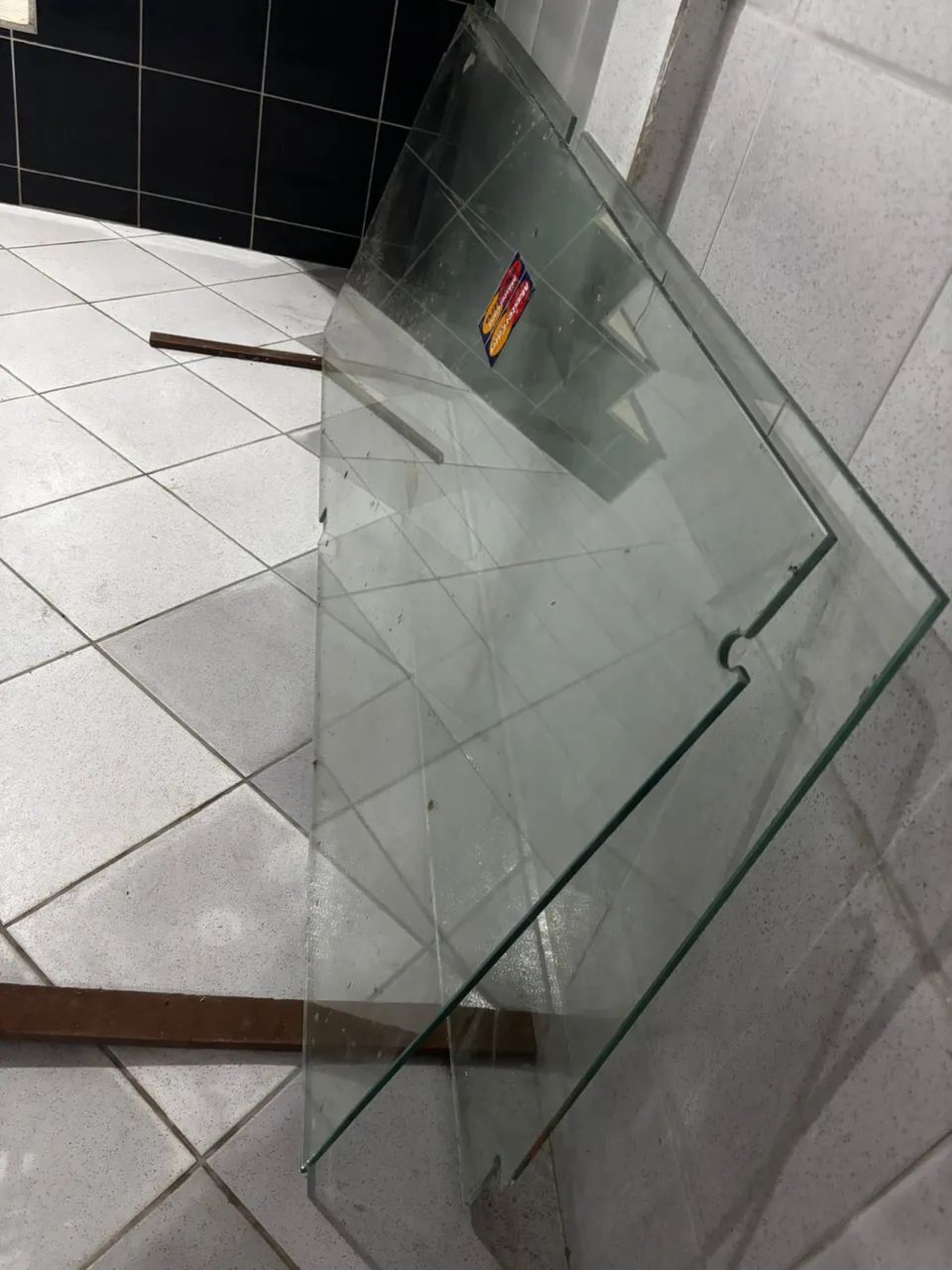 Tempered Glass Store Door