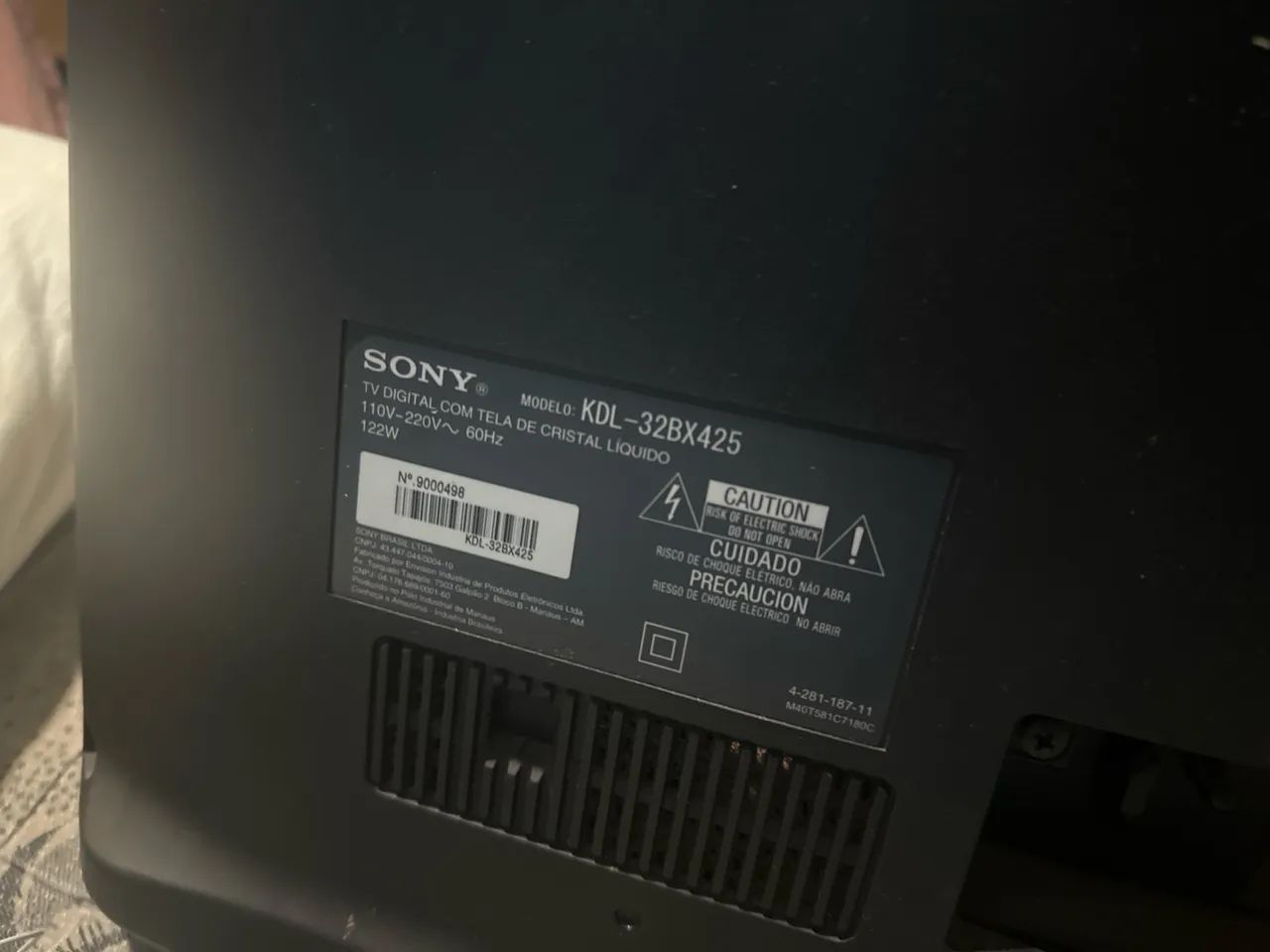 Televisão Sony Bravia 32 polegadas - Foto 4