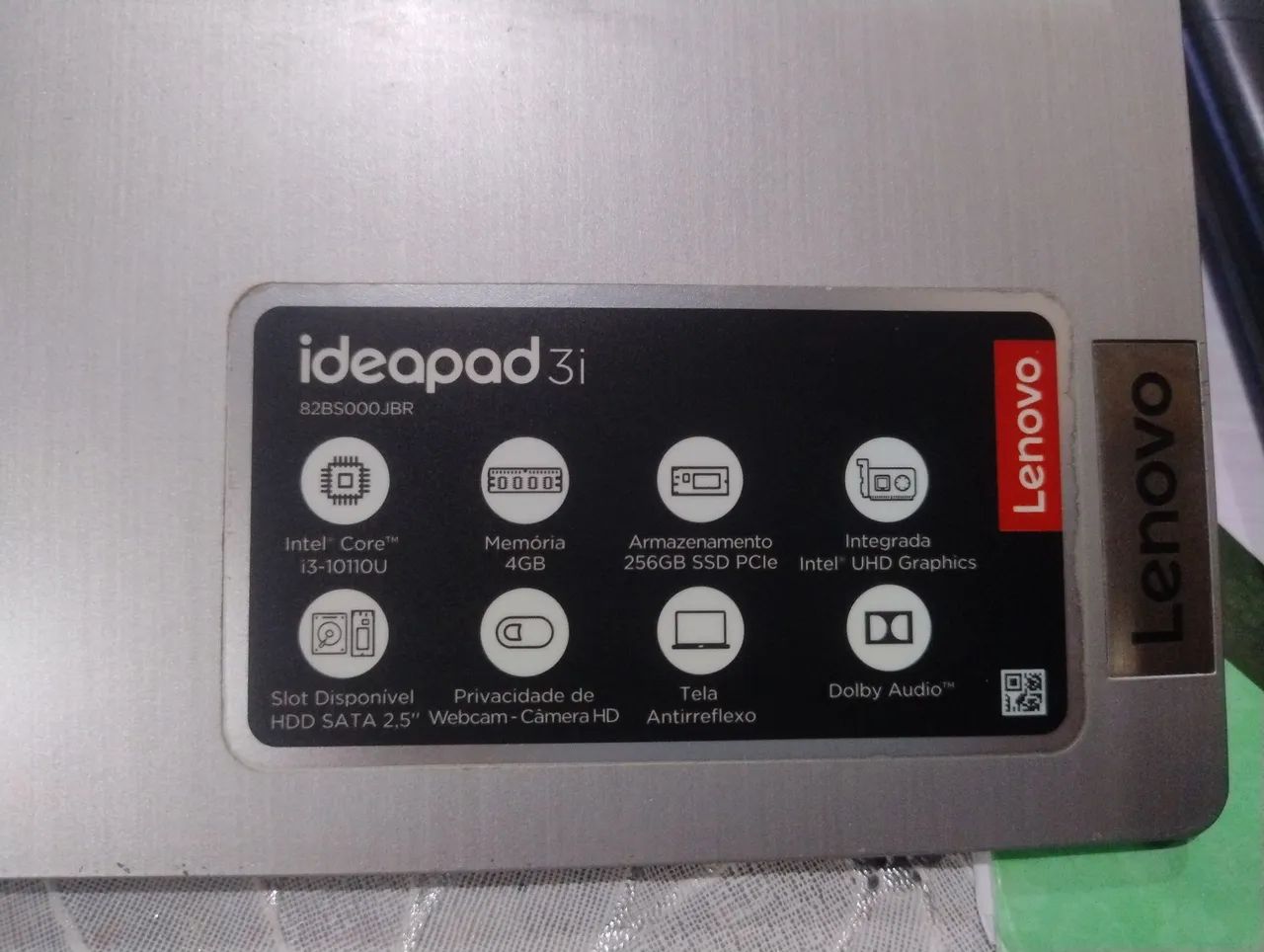 NOTEBOOK IDEAPAD3I LENOVO. - Foto 2