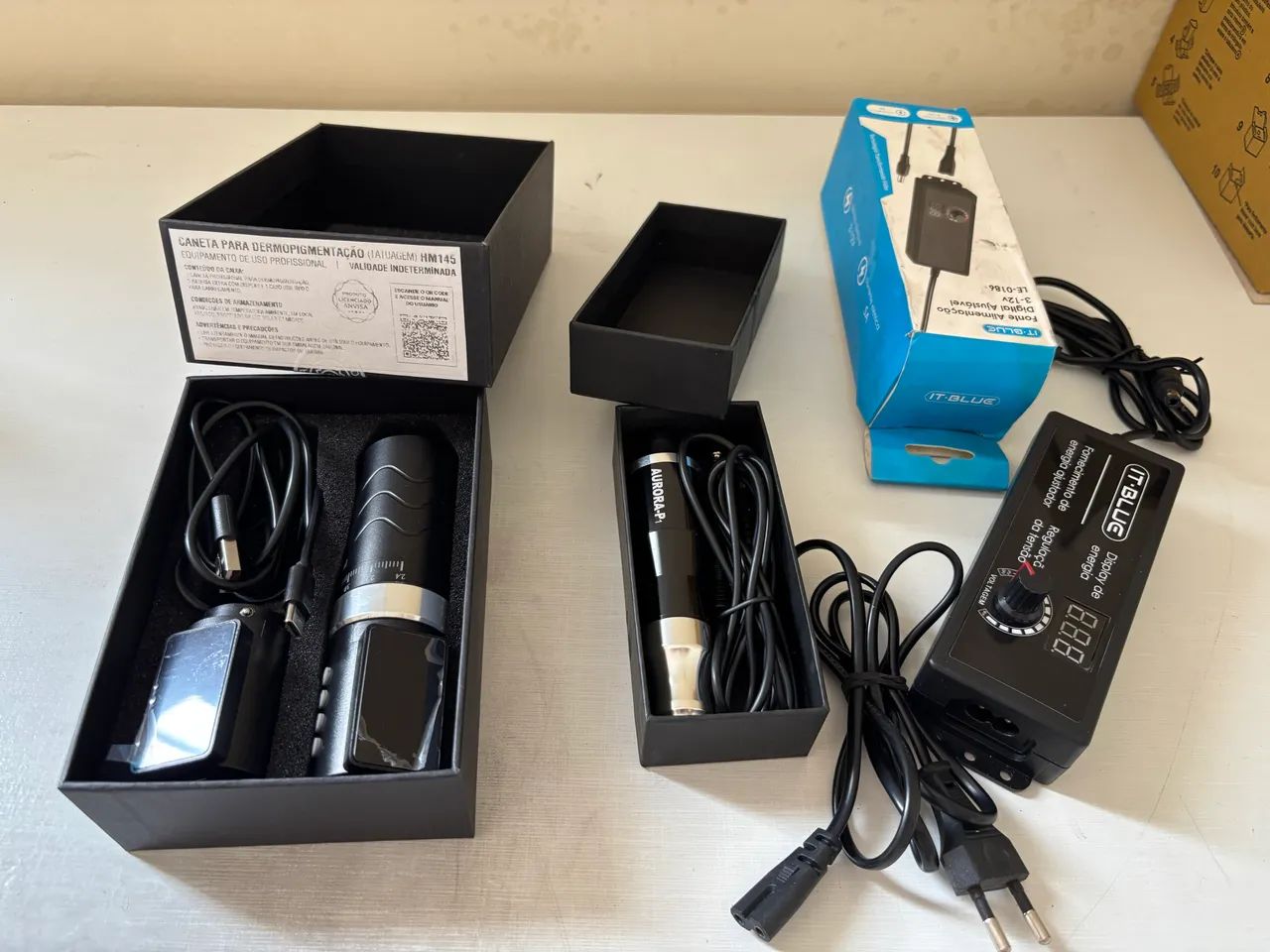 Kit completo para tatuadores 