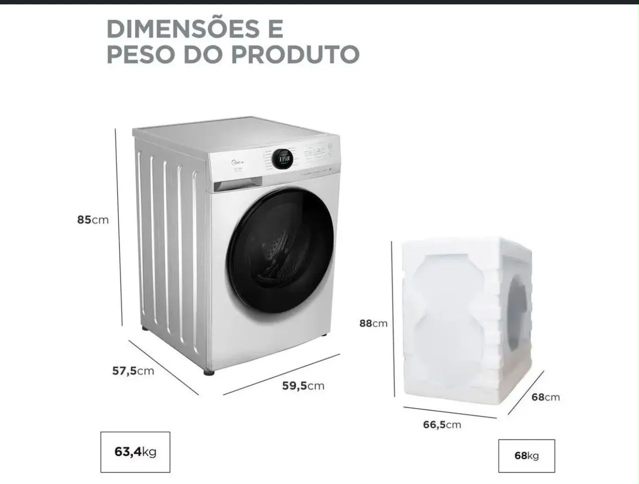 Lava e seca Midea nova  - Foto 4