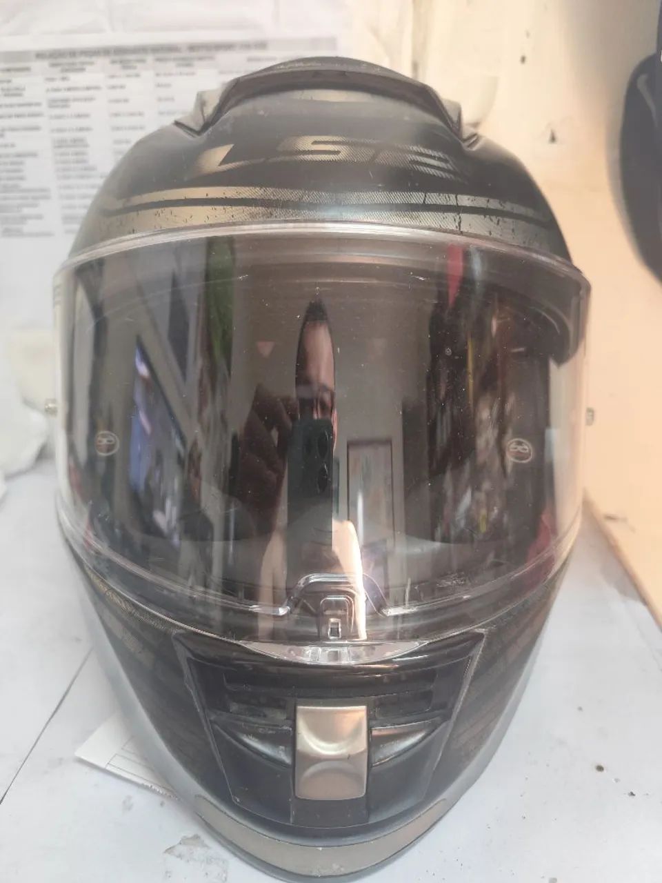 Capacete LS2 Vector Tripla Proteção  - Foto 2