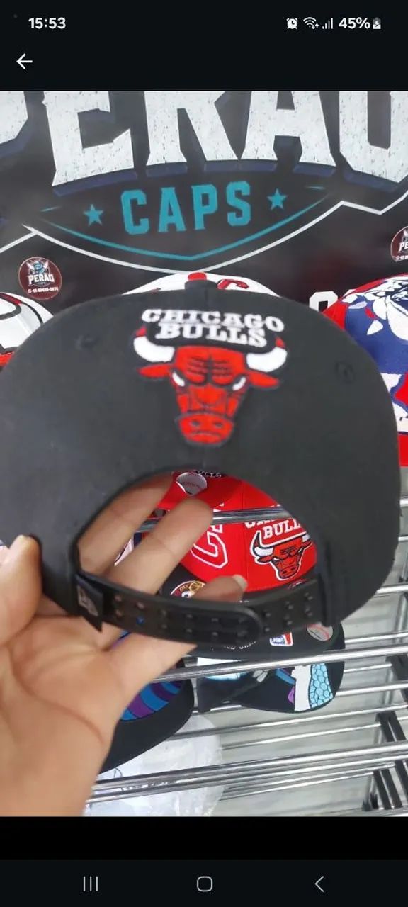 Boné Chicago Bulls Pernalonga  - Foto 4