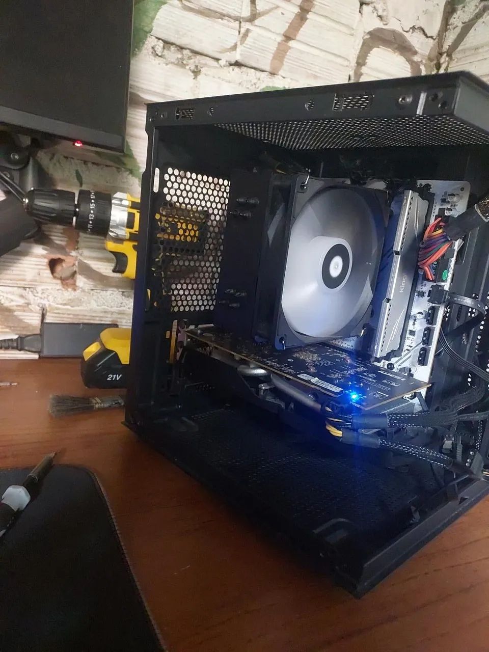 B450-M PRO jginyue placa mae - Foto 3