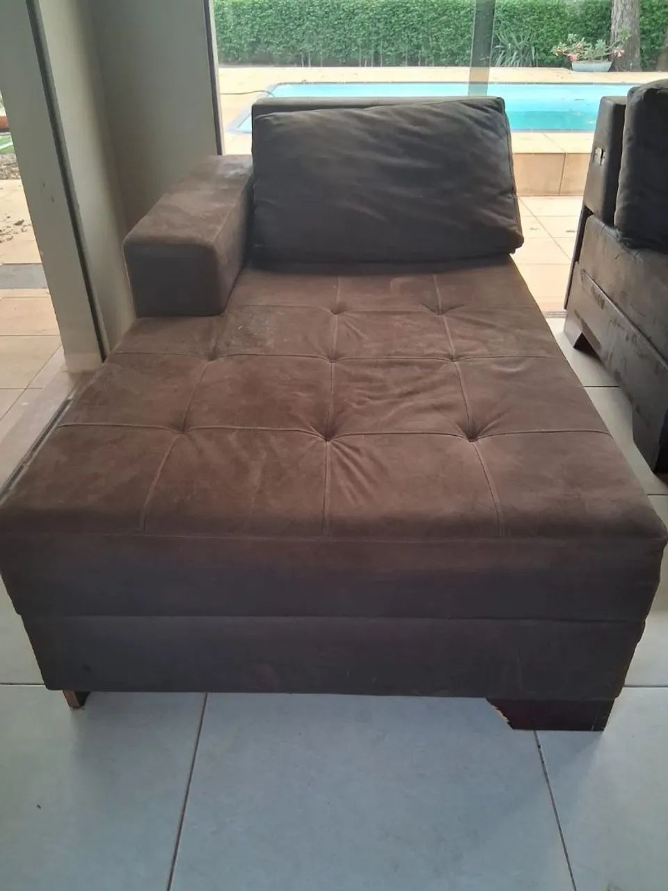 SOFÁ RETRÁTIL C/CHAYSE - FAÇO ENTREGA. - Foto 3