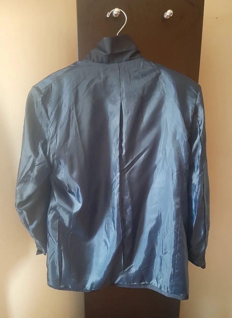 Blazer Masculino nº 52 Azul Marinho - Foto 4