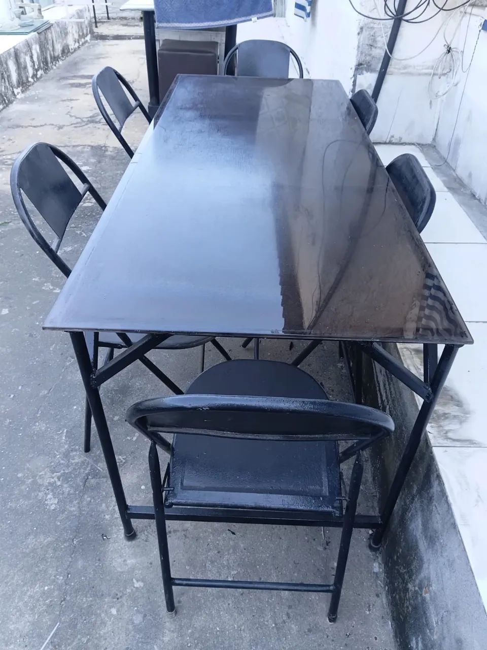 Mesa com 6 cadeiras  - Foto 2