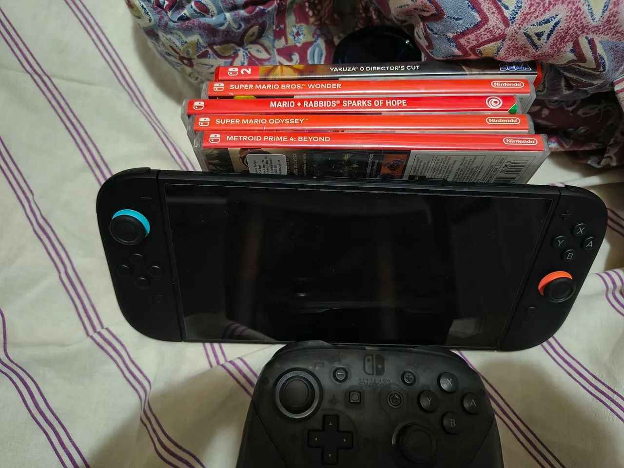 Nintendo Switch 2 + pró controle 1+ jogos inclusos - Jogos de