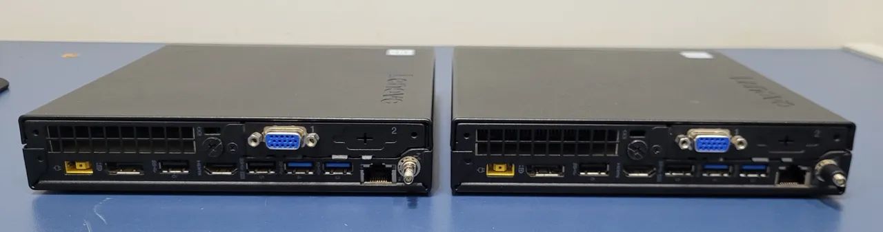Lenovo ThinkCentre M720q i5-8400T 8GB 2台 Lenovo ThinkCentre M720Q 8GB RAM 256GB SSD i5 8400T - Computadores