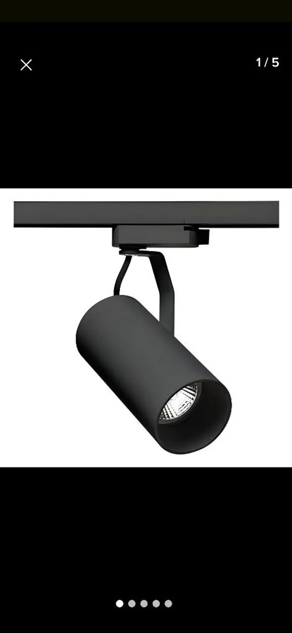 Trilho Stella + 6 spots LEd p/ trilho PAR 20 - Foto 2