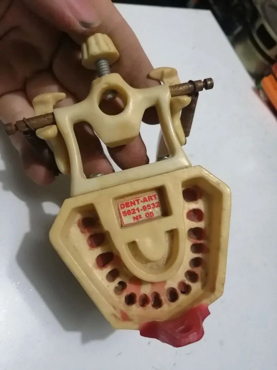Prótese dentária antiga de estudo! - Foto 2