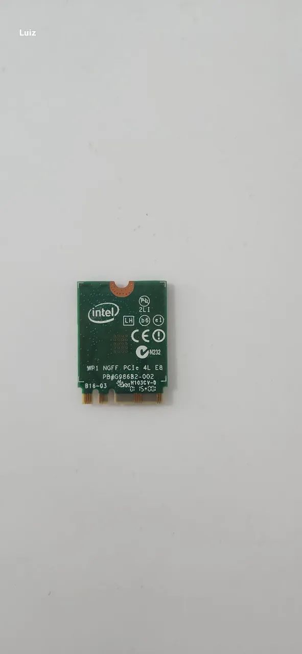 Placa de rede de notebook intel - Foto 2
