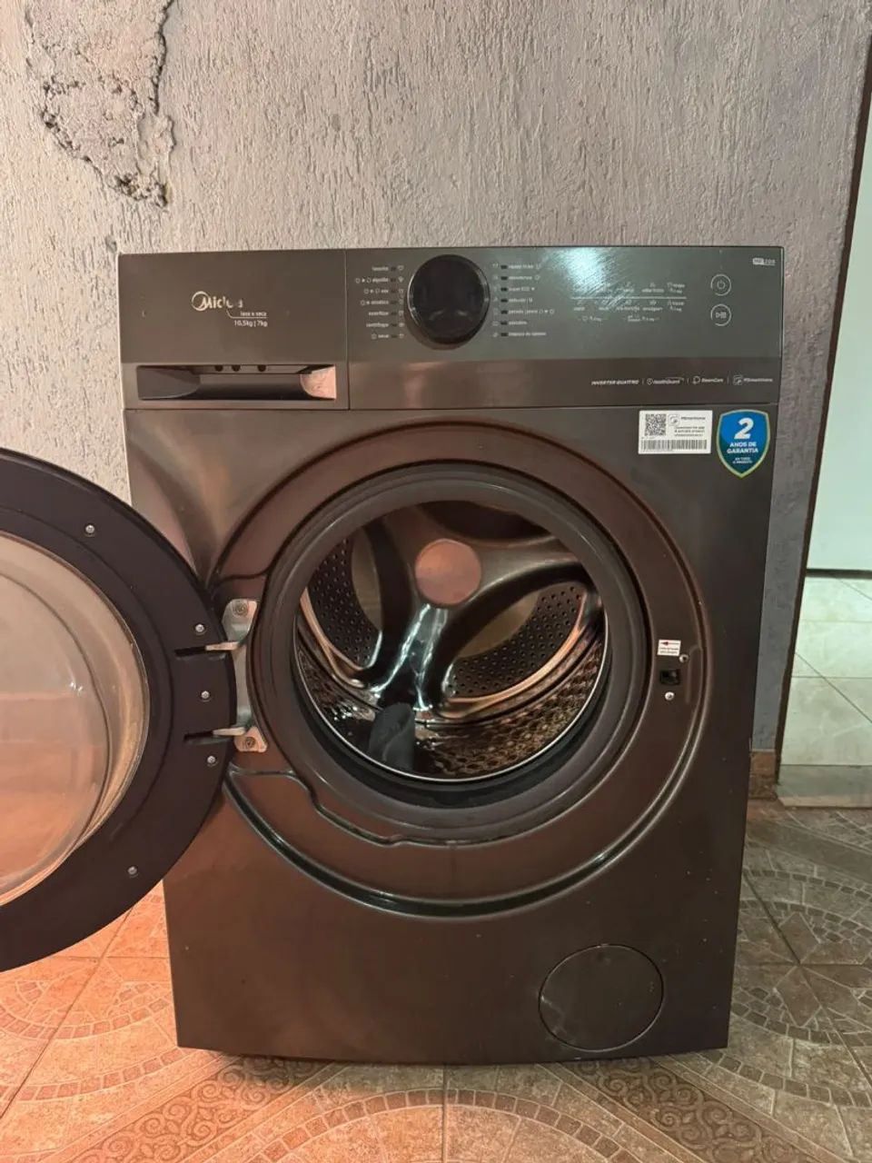 Lava e seca Midea 10.5kg - Foto 2