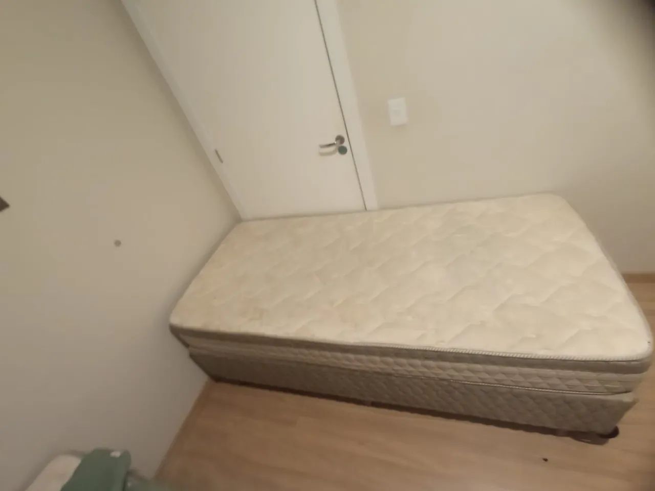 Cama box solteiro molas ensacadas  - Foto 3