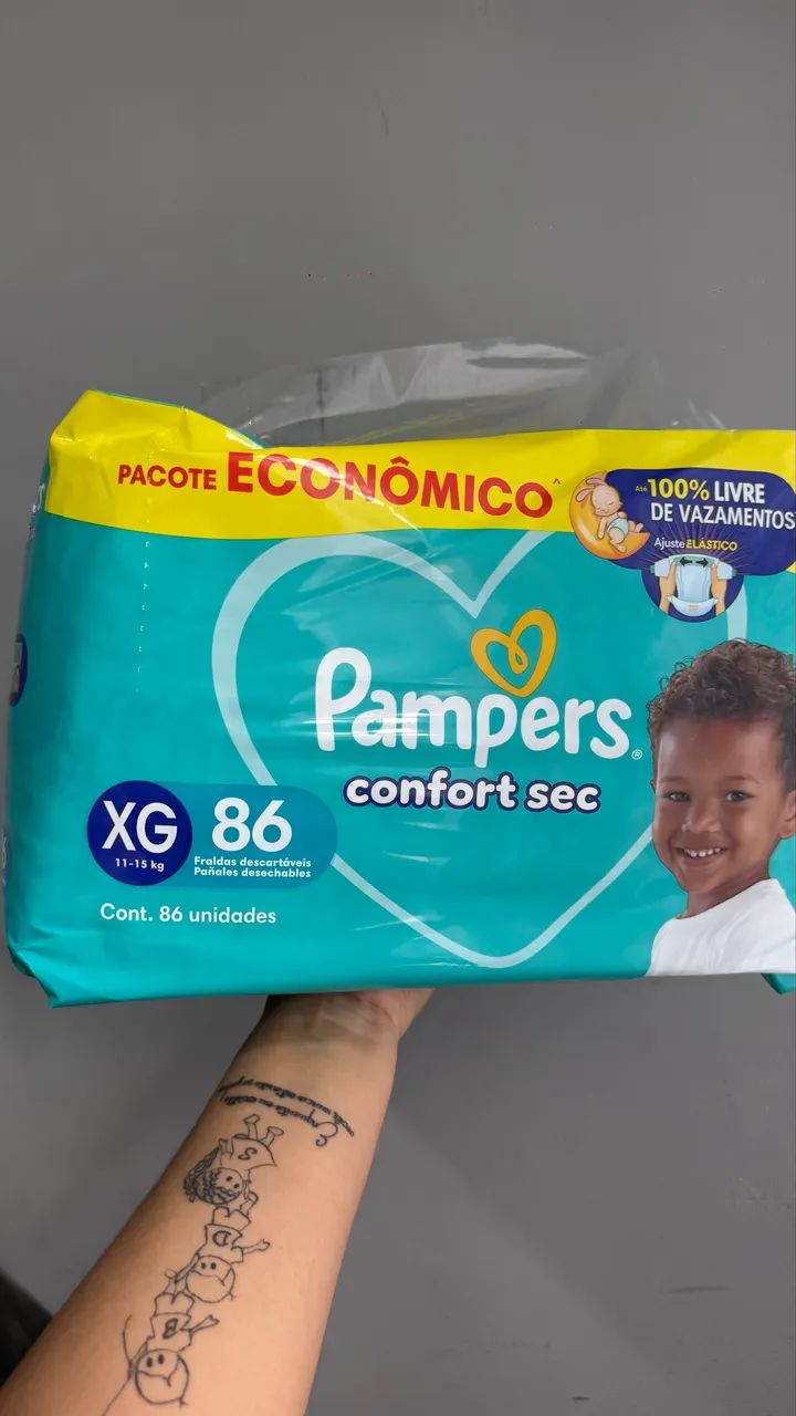 Fralda descartável 