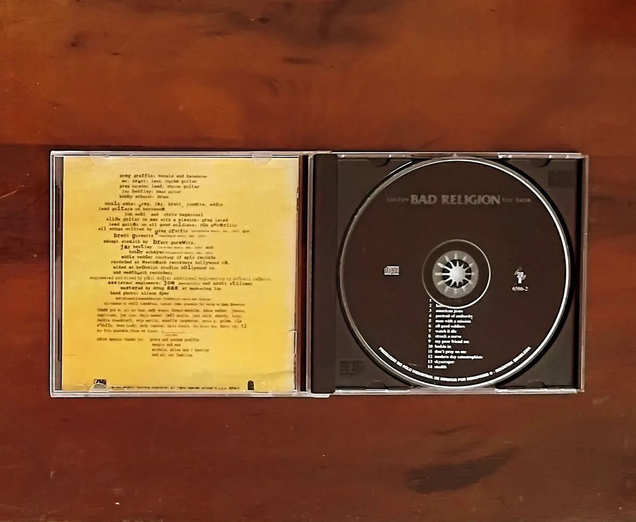 CD Bad Religion Recipe For Hate 1993  - Foto 2