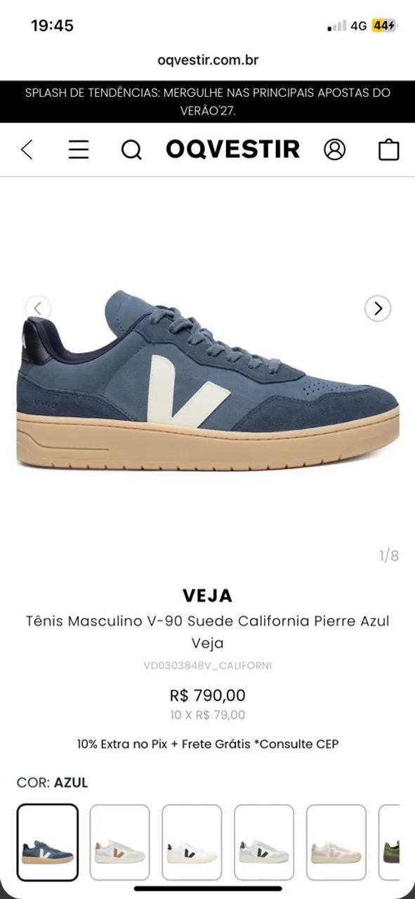 Tênis Veiga original 41 