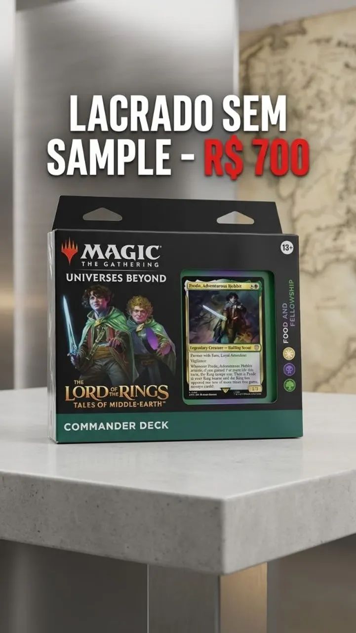 Deck Magic Senhor dos aneis Frodo Lacrado