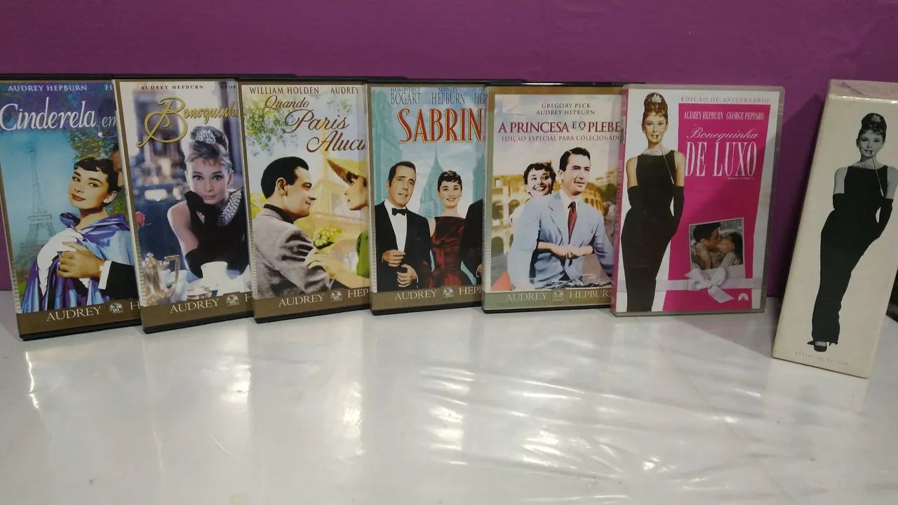 Dvds coleção Audrey Hepburn originais  - Foto 2