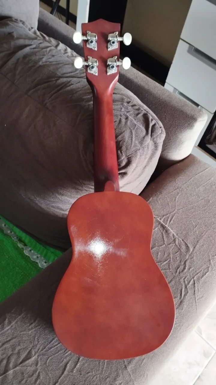 Ukulele Seven Castanho com Capa - Foto 3