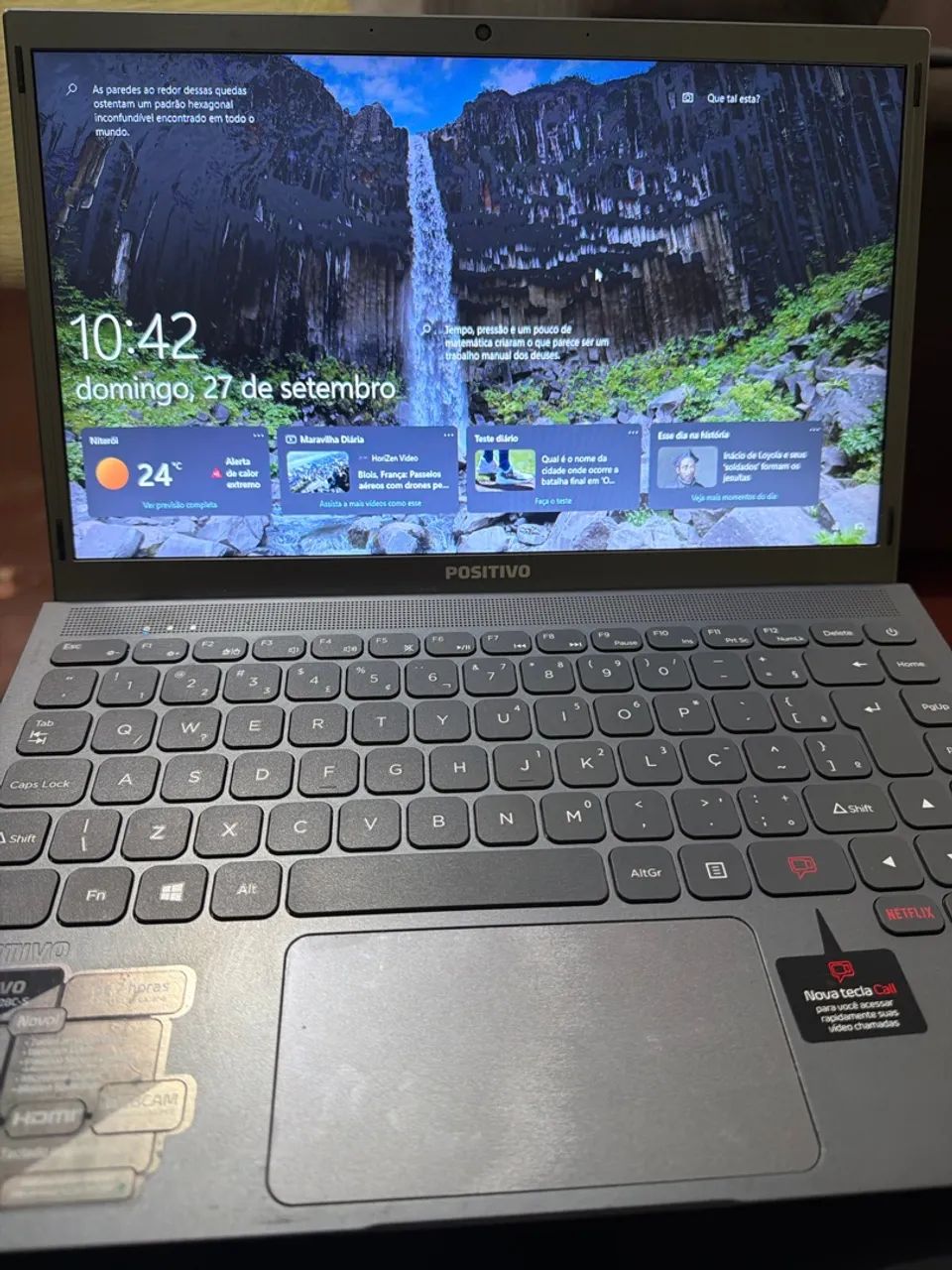 Notebook positivo 