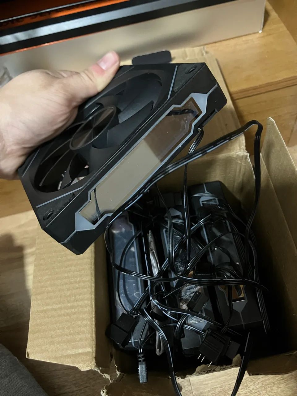 kit 4x ventoinha argb ventus nx - Foto 3