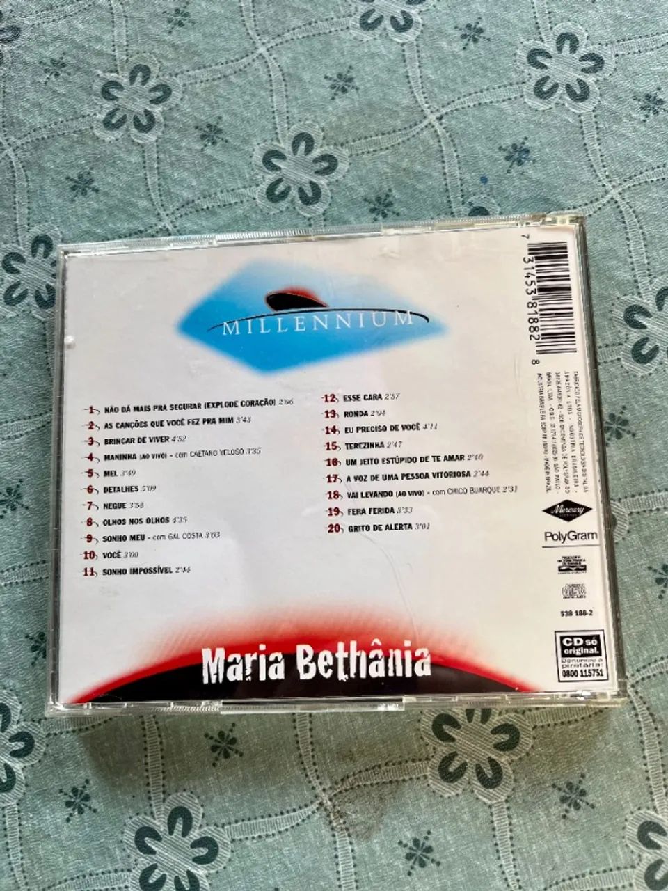 Maria Betânia 20 Músicas do Século XX - Foto 2