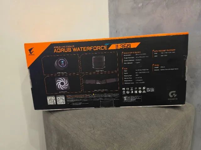 Water Cooler Gigabyte Aorus Waterforce II 360, ARGB, 360mm - Foto 4