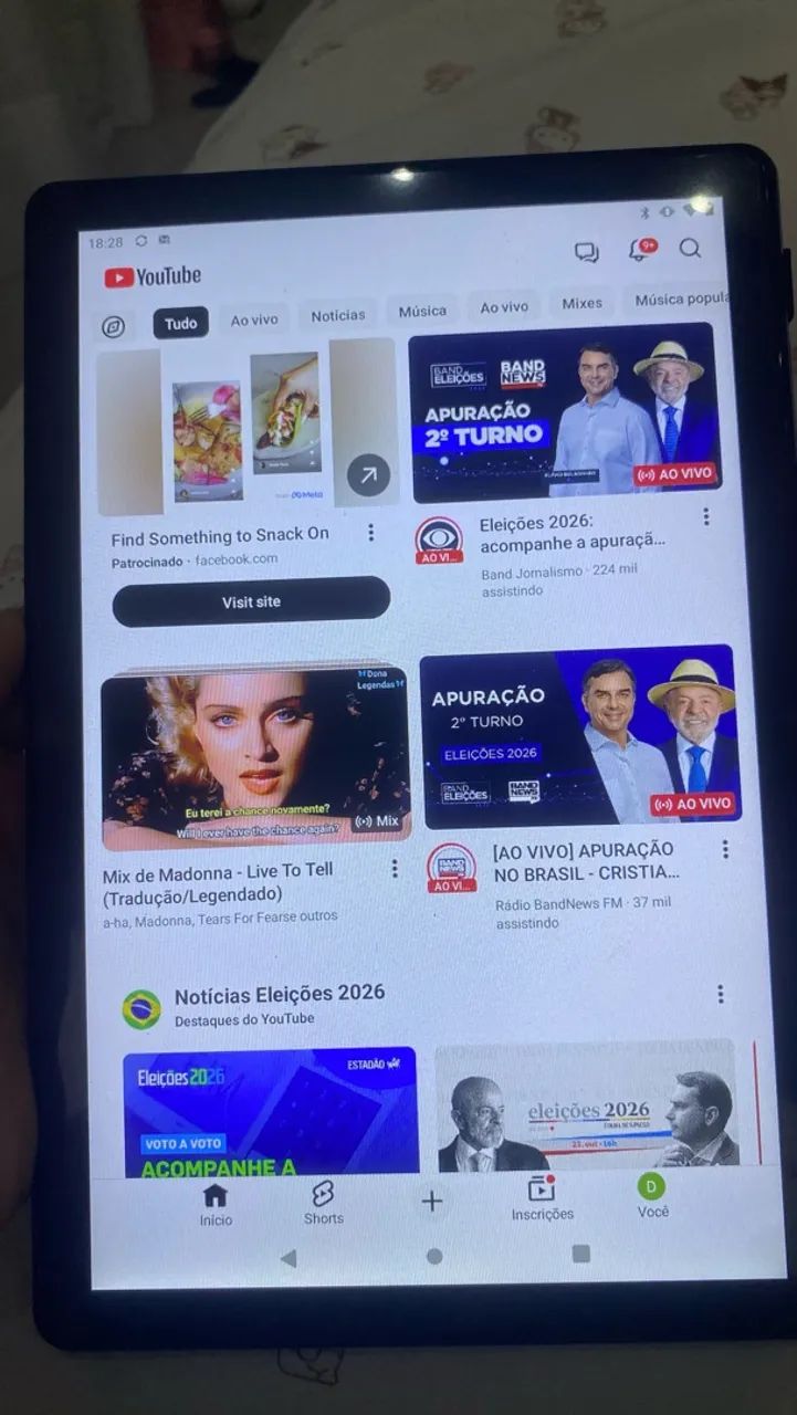 Tablet 10 polegadas