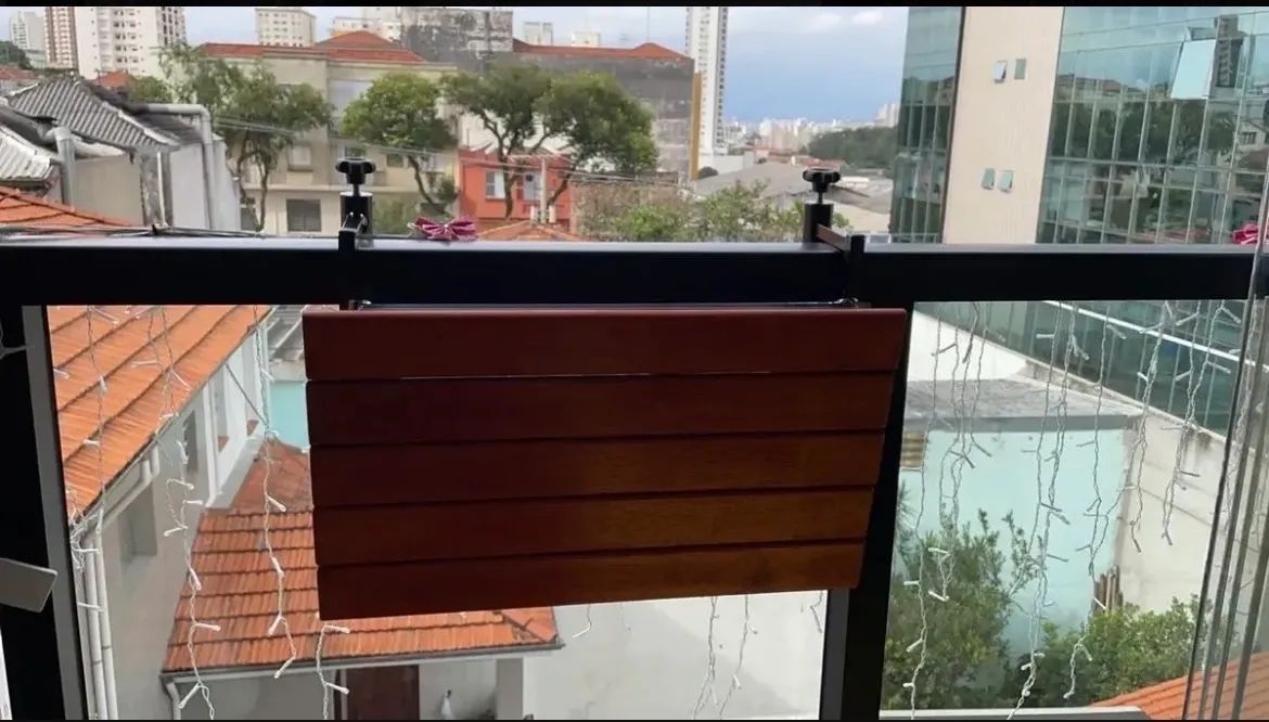 Mesa dobr ável para varanda - Foto 2