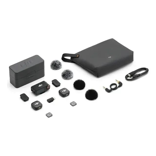 Microfone Dji Mic 3 Áudio Profissional 2tx+1rx Compacto  - Foto 4
