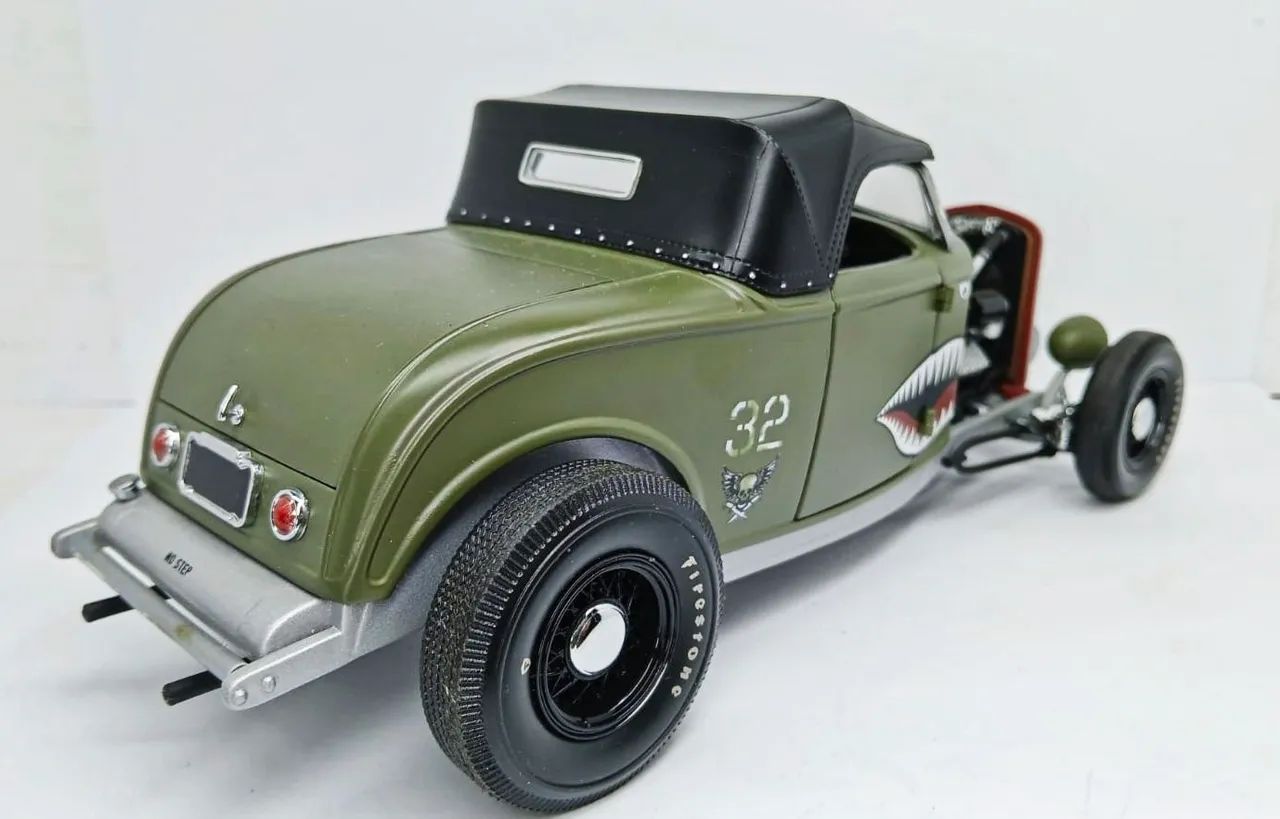 Miniatura Ford 1932 Roadster Rat Rod 1/18 - Foto 2