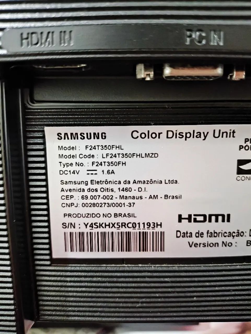 Monitor Samsung 24P Full HD  - Foto 5