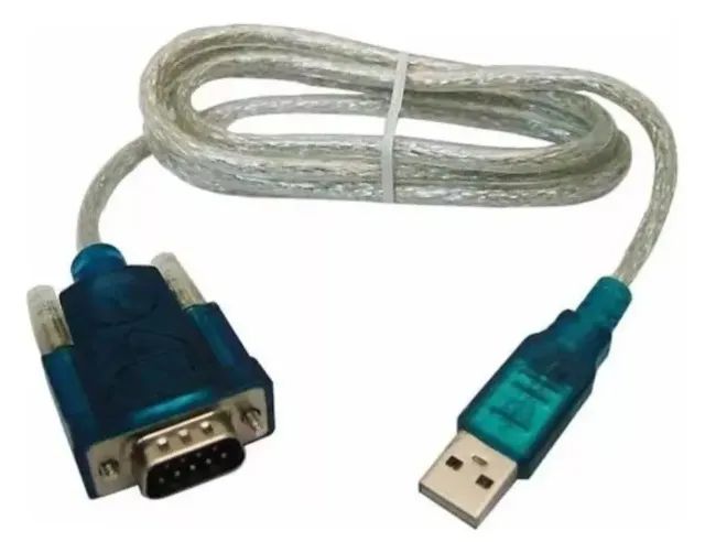 Cabo Adaptador Usb 2.0 Serial Conversor Rs232 Db9 9 Pinos