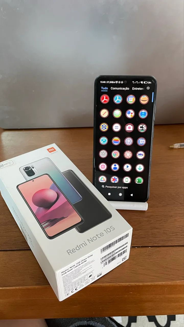 Celular Redmi Note 10S Azul - Foto 4