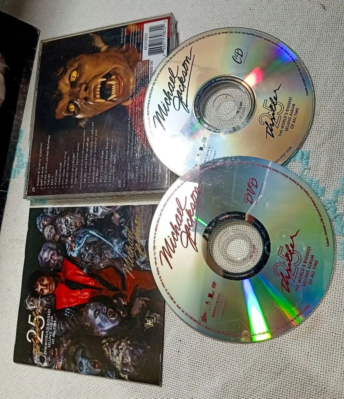 Michael Jackson Thriller 25 Edição Dupla - Foto 2