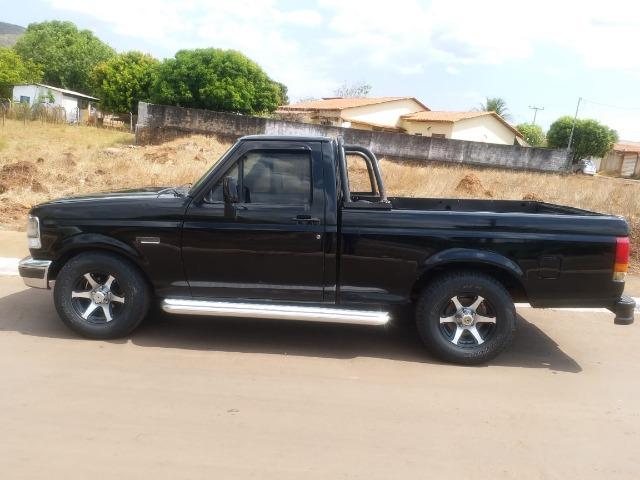 Ford F1000 Motor MWM 229 Ano 93/94 Preta - Foto 3