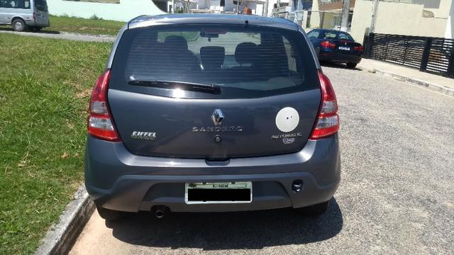 Renault Sandero Privilege automático chumbo único dono - Foto 6